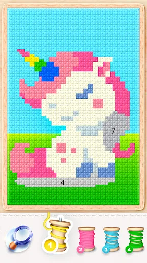 Pixel art pattern